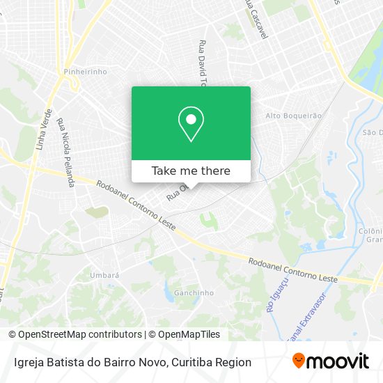 Igreja Batista do Bairro Novo map