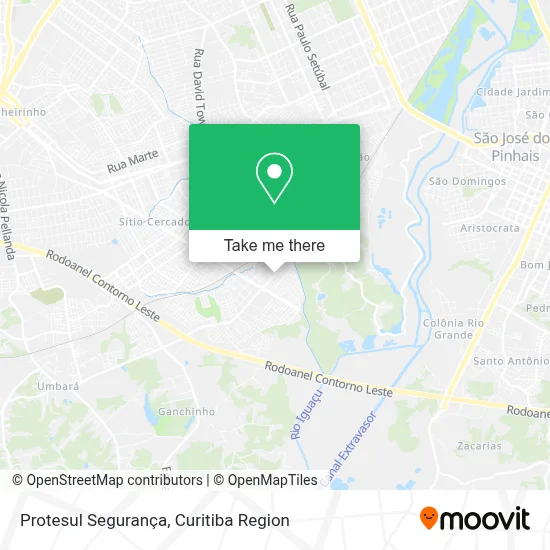 Protesul Segurança map