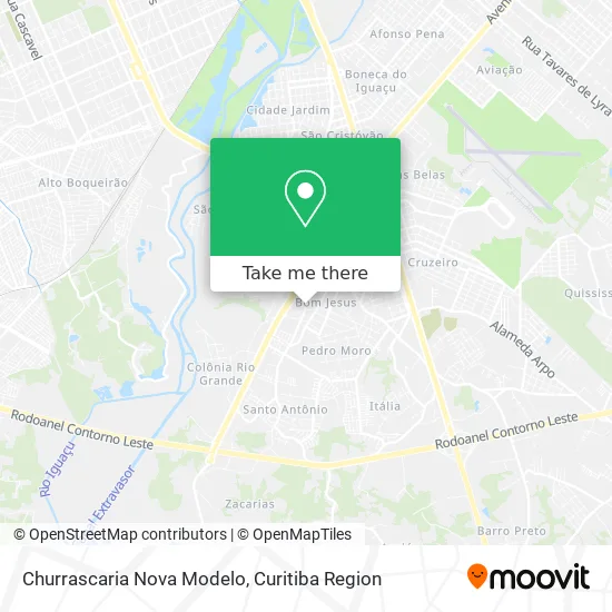 Churrascaria Nova Modelo map