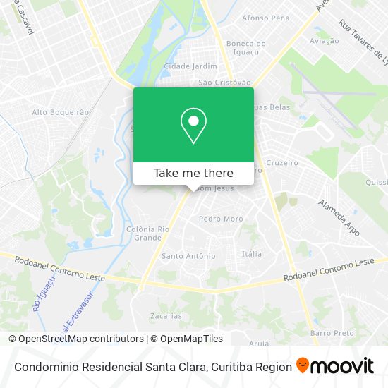 Condominio Residencial Santa Clara map