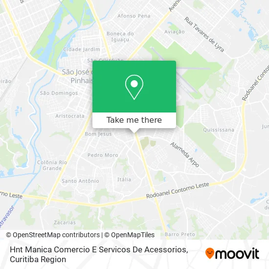 Hnt Manica Comercio E Servicos De Acessorios map