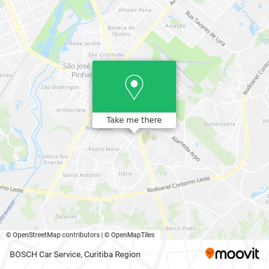 BOSCH Car Service map
