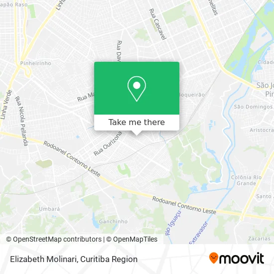 Elizabeth Molinari map