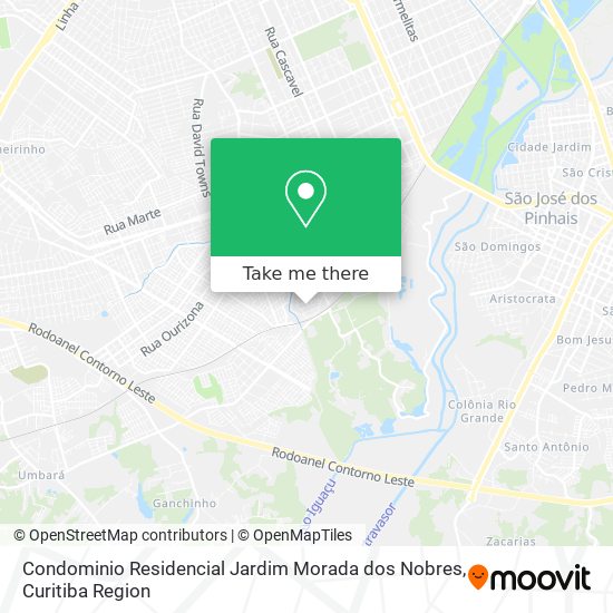 Condominio Residencial Jardim Morada dos Nobres map