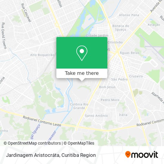 Jardinagem Aristocráta map