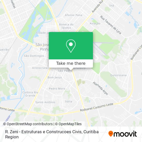 R. Zeni - Estruturas e Construcoes Civis map