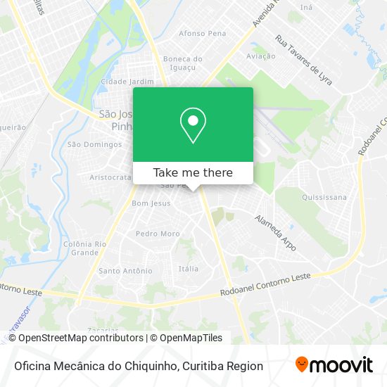 Oficina Mecânica do Chiquinho map