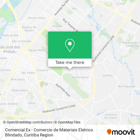 Comercial Ex - Comercio de Materiais Eletrico Blindado map