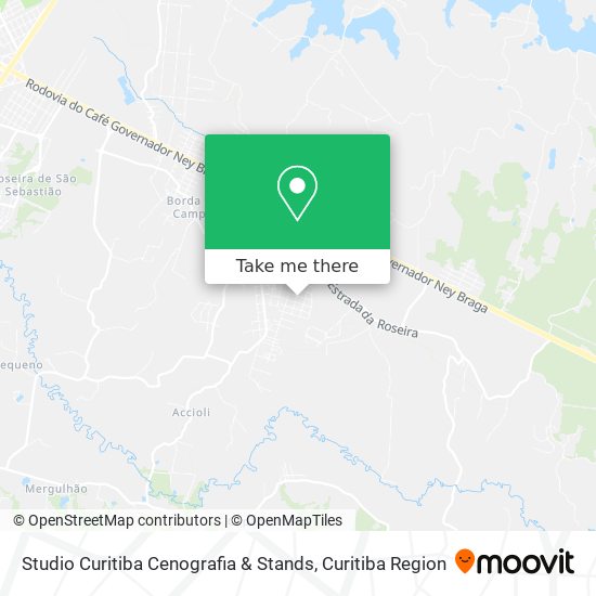 Studio Curitiba Cenografia & Stands map