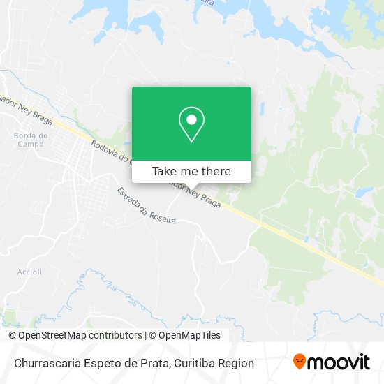 Churrascaria Espeto de Prata map