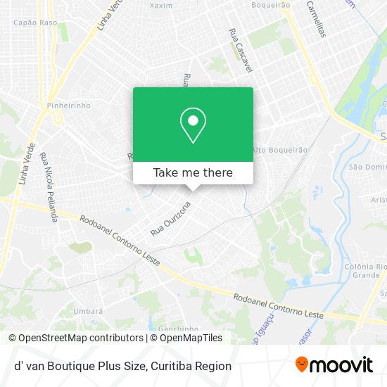 d' van Boutique Plus Size map