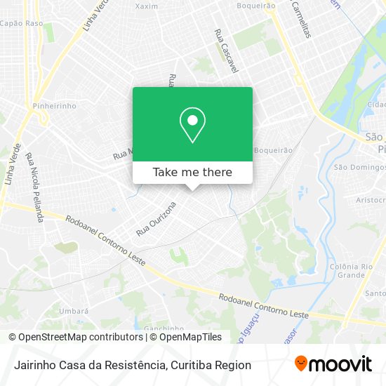 Jairinho Casa da Resistência map