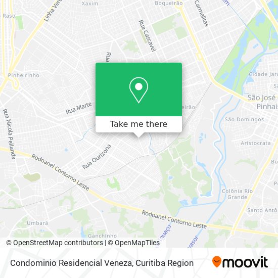 Mapa Condominio Residencial Veneza