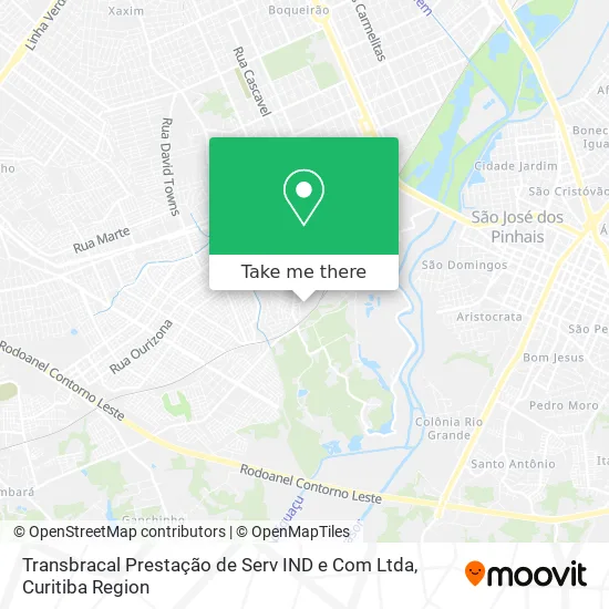 Transbracal Prestação de Serv IND e Com Ltda map