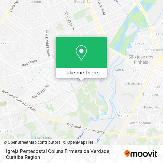 Igreja Pentecostal Coluna Firmeza da Verdade map