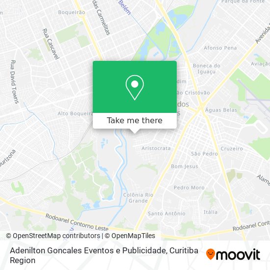 Adenilton Goncales Eventos e Publicidade map