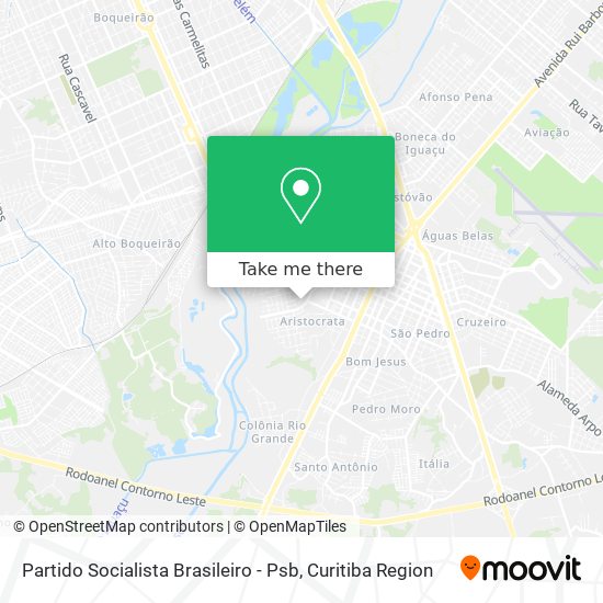 Partido Socialista Brasileiro - Psb map