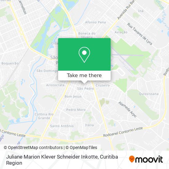 Juliane Marion Klever Schneider Inkotte map