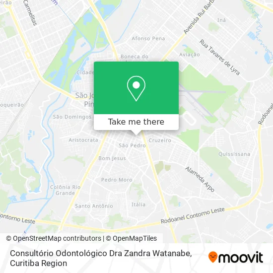 Consultório Odontológico Dra Zandra Watanabe map