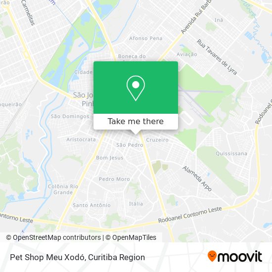 Pet Shop Meu Xodó map