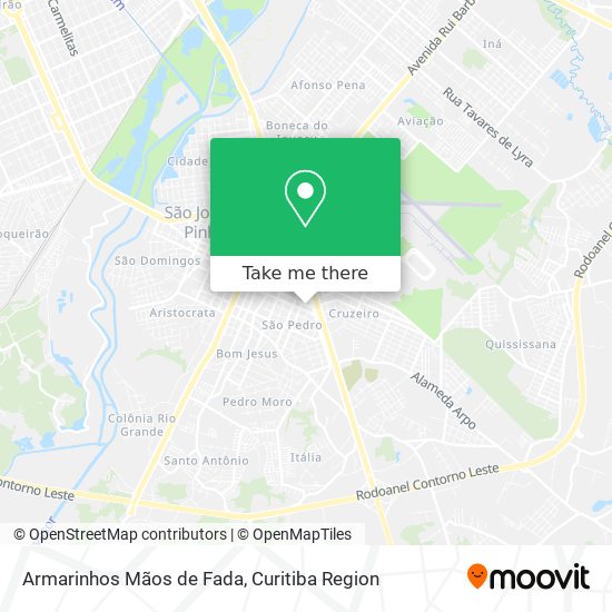 Armarinhos Mãos de Fada map