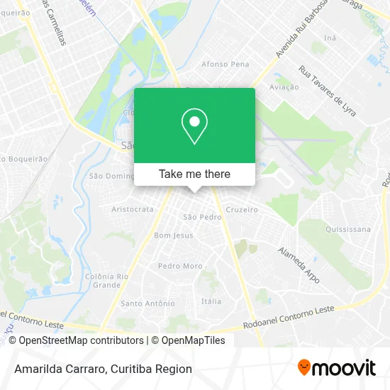 Amarilda Carraro map