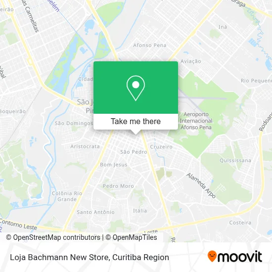 Loja Bachmann New Store map