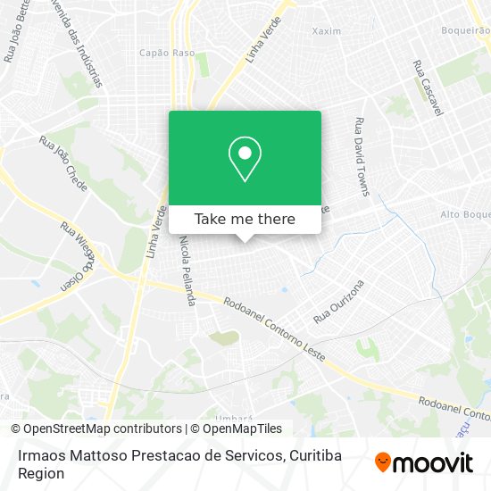 Irmaos Mattoso Prestacao de Servicos map