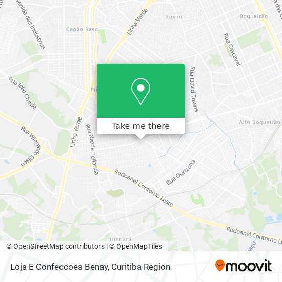 Loja E Confeccoes Benay map