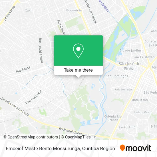 Emceief Meste Bento Mossurunga map