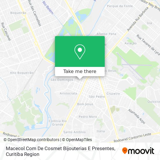 Macecol Com De Cosmet Bijouterias E Presentes map