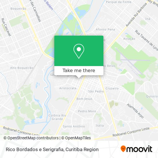 Rico Bordados e Serigrafia map