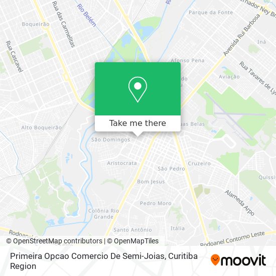 Primeira Opcao Comercio De Semi-Joias map