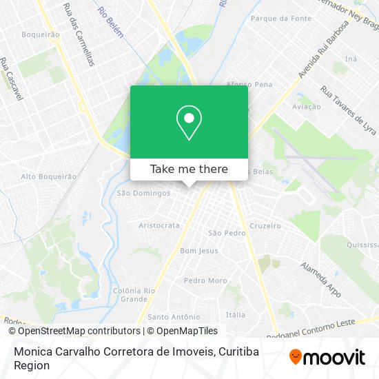 Monica Carvalho Corretora de Imoveis map