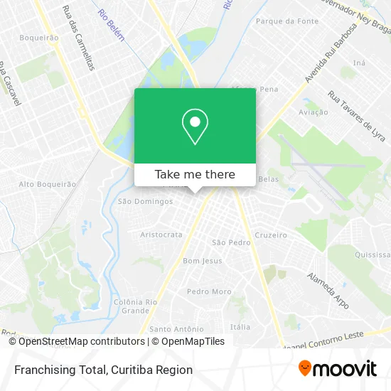 Franchising Total map