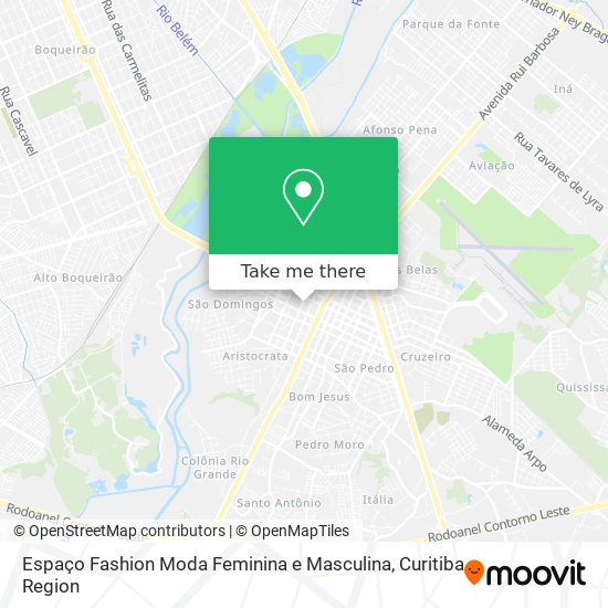 Espaço Fashion Moda Feminina e Masculina map