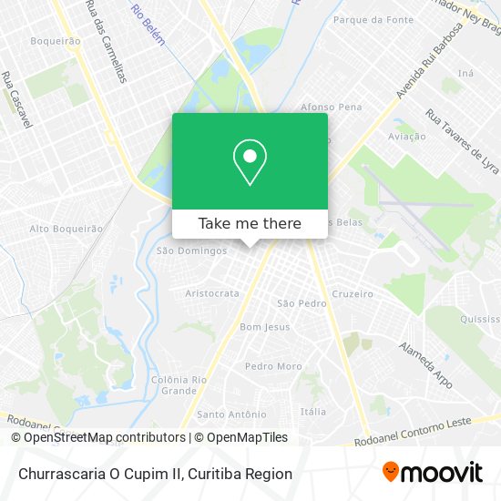Churrascaria O Cupim II map