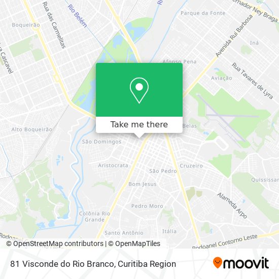 81 Visconde do Rio Branco map