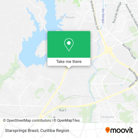 Starsprings Brasil map