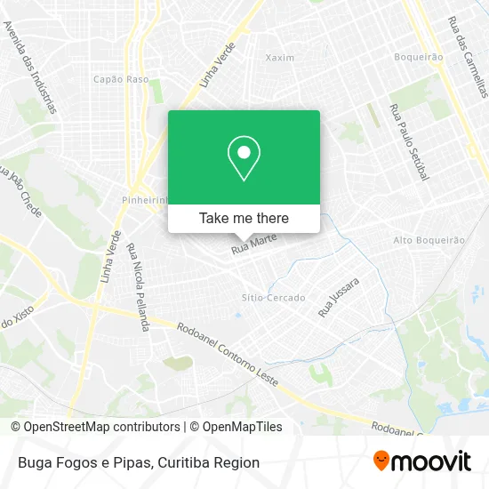 Buga Fogos e Pipas map