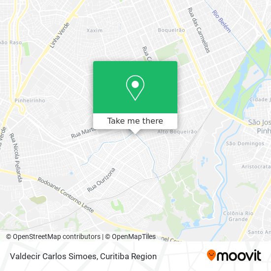 Valdecir Carlos Simoes map