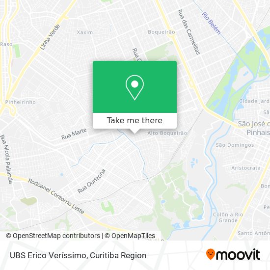 UBS Erico Veríssimo map