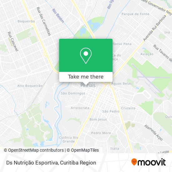 Ds Nutrição Esportiva map