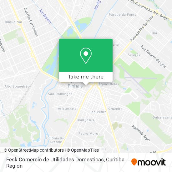 Fesk Comercio de Utilidades Domesticas map