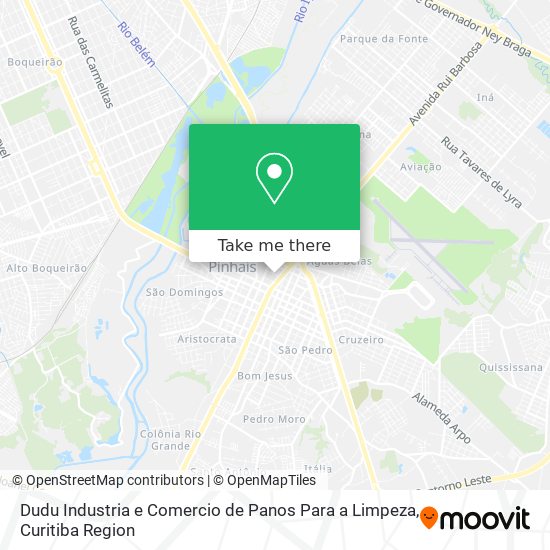 Dudu Industria e Comercio de Panos Para a Limpeza map