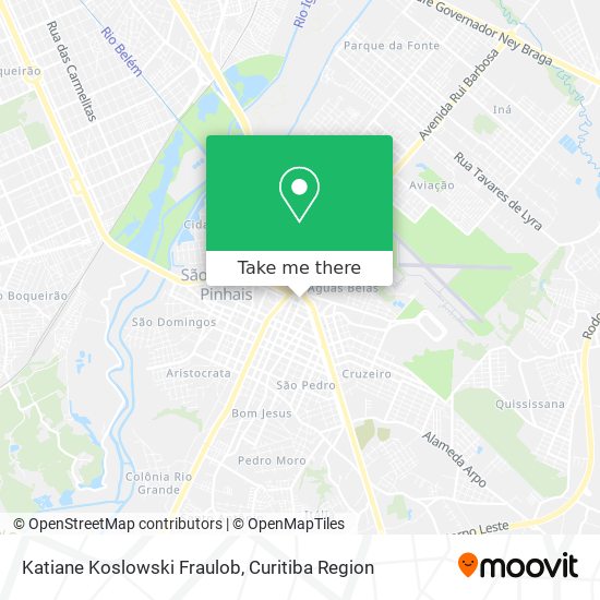 Katiane Koslowski Fraulob map