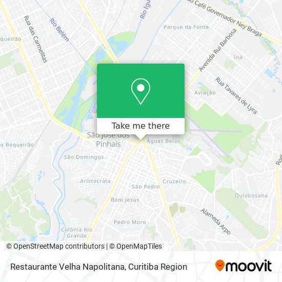 Restaurante Velha Napolitana map
