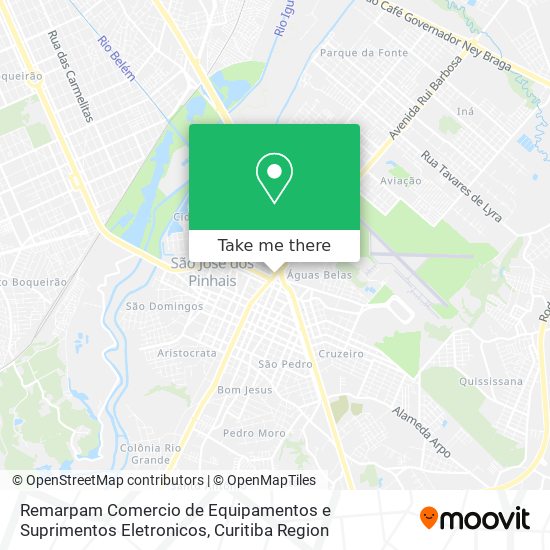 Remarpam Comercio de Equipamentos e Suprimentos Eletronicos map