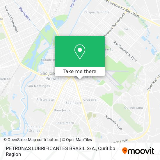 PETRONAS LUBRIFICANTES BRASIL S / A. map
