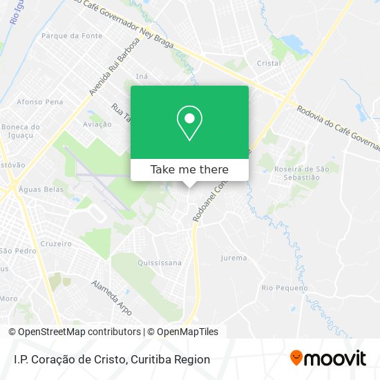 I.P. Coração de Cristo map